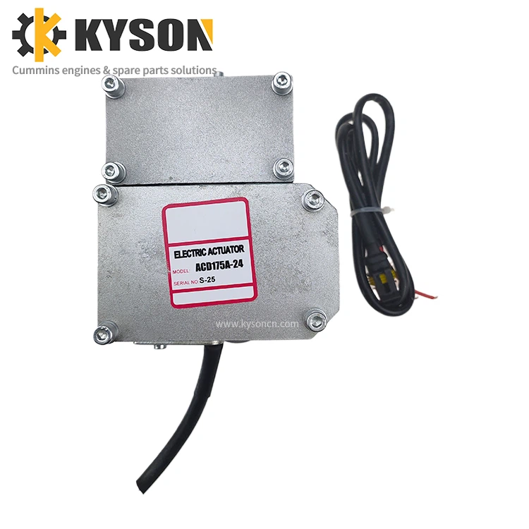 Actuador S6100 ACD175A-24 de bomba de inyección de combustible del generador 6BT 6CT para Cummins